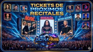 Entradas Tickets Boletos Recitales en Argentina 2026: agenda completa