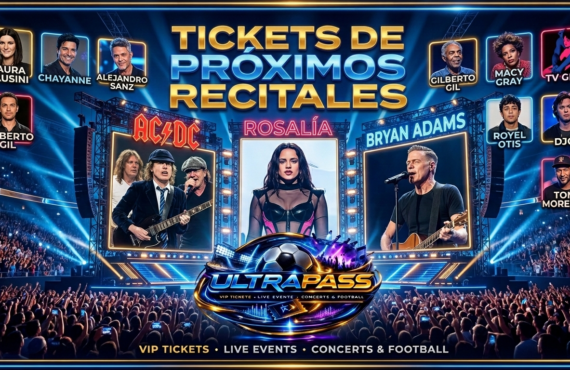 Entradas Tickets Boletos Recitales en Argentina 2026: agenda completa