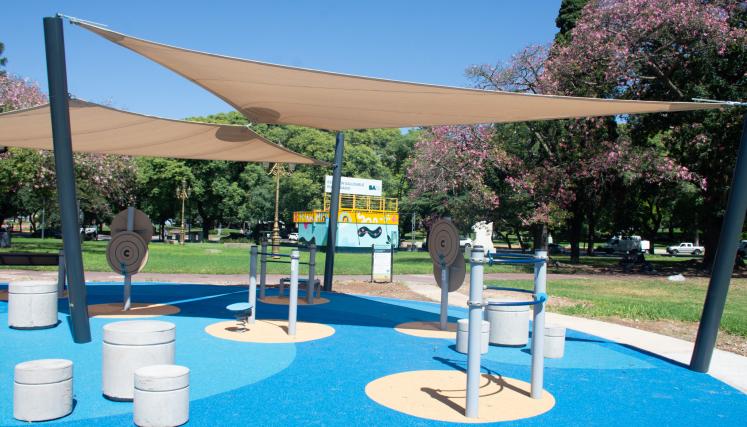 La Plaza Rubén Darío suma un espacio deportivo pensado para todos