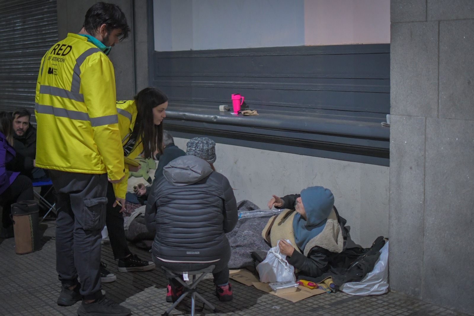 Por la ola de frío, 250 personas aceptaron ingresar a los Centros de Inclusión Social