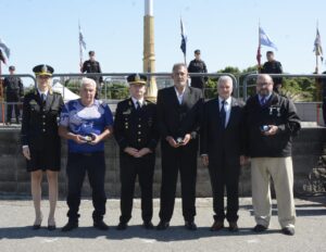 El Parque Indoamericano homenajeó a veteranos y caídos en la Guerra de Malvinas