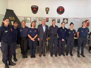 La Boca ya cuenta con la primera dotación femenina de Bomberos de la Ciudad
