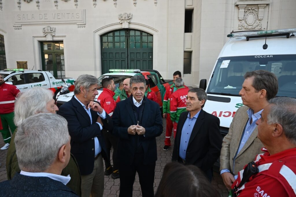 El SAME abrió una nueva base operativa en La Rural para atender emergencias en Palermo