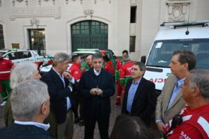 El SAME abrió una nueva base operativa en La Rural para atender emergencias en Palermo