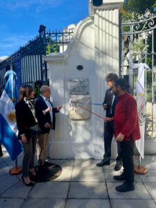 Belgrano recordó la visita de Albert Einstein a Buenos Aires cien años después
