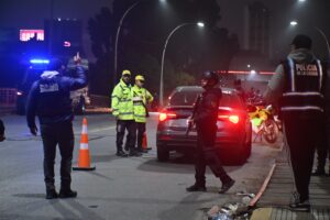Controles simultáneos reforzaron los accesos porteños sobre la General Paz y el Riachuelo