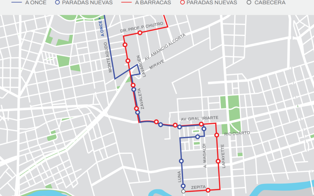 La línea 118 sumará una conexión directa entre el barrio 21-24 y Once