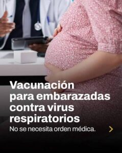 Embarazadas ya pueden recibir la vacuna contra el VSR en hospitales y CeSACs porteños