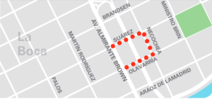 La Boca renueva un corredor clave para caminar mejor