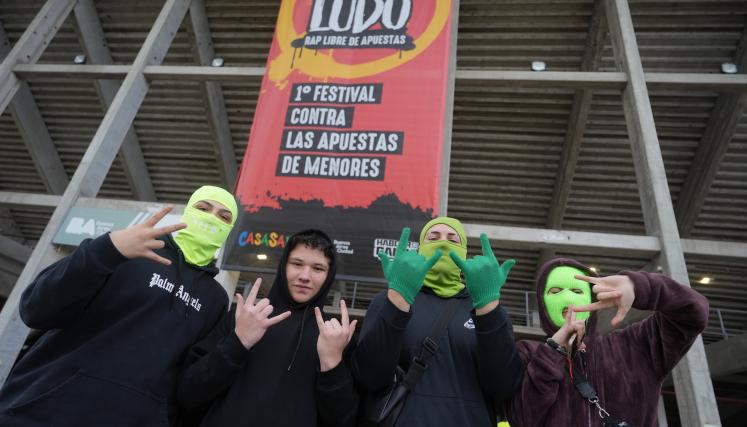 Villa Lugano fue sede del primer festival porteño contra las apuestas de menores