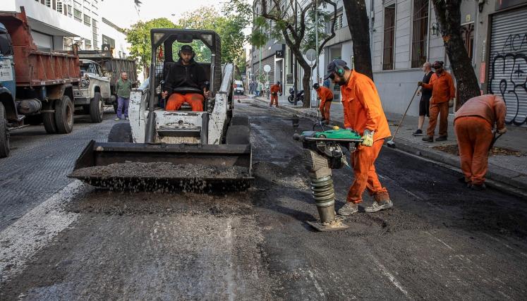 El verano llega con obras viales en distintos barrios porteños