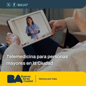 La Ciudad ofrece consultas médicas virtuales para personas mayores