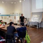 Alumnos de quinto año conocieron por dentro el trabajo del Museo Bernasconi