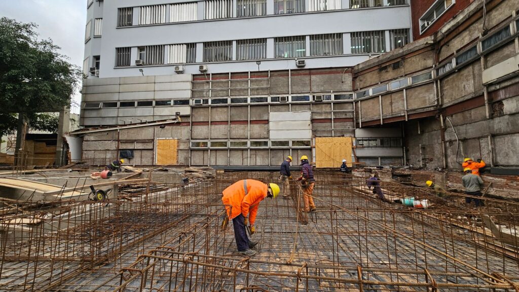 Hospital Argerich avanza con nuevas obras