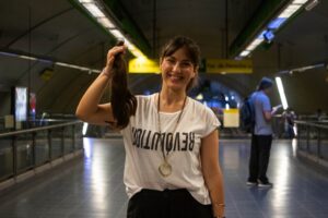 El Subte recibe donaciones de pelo este lunes